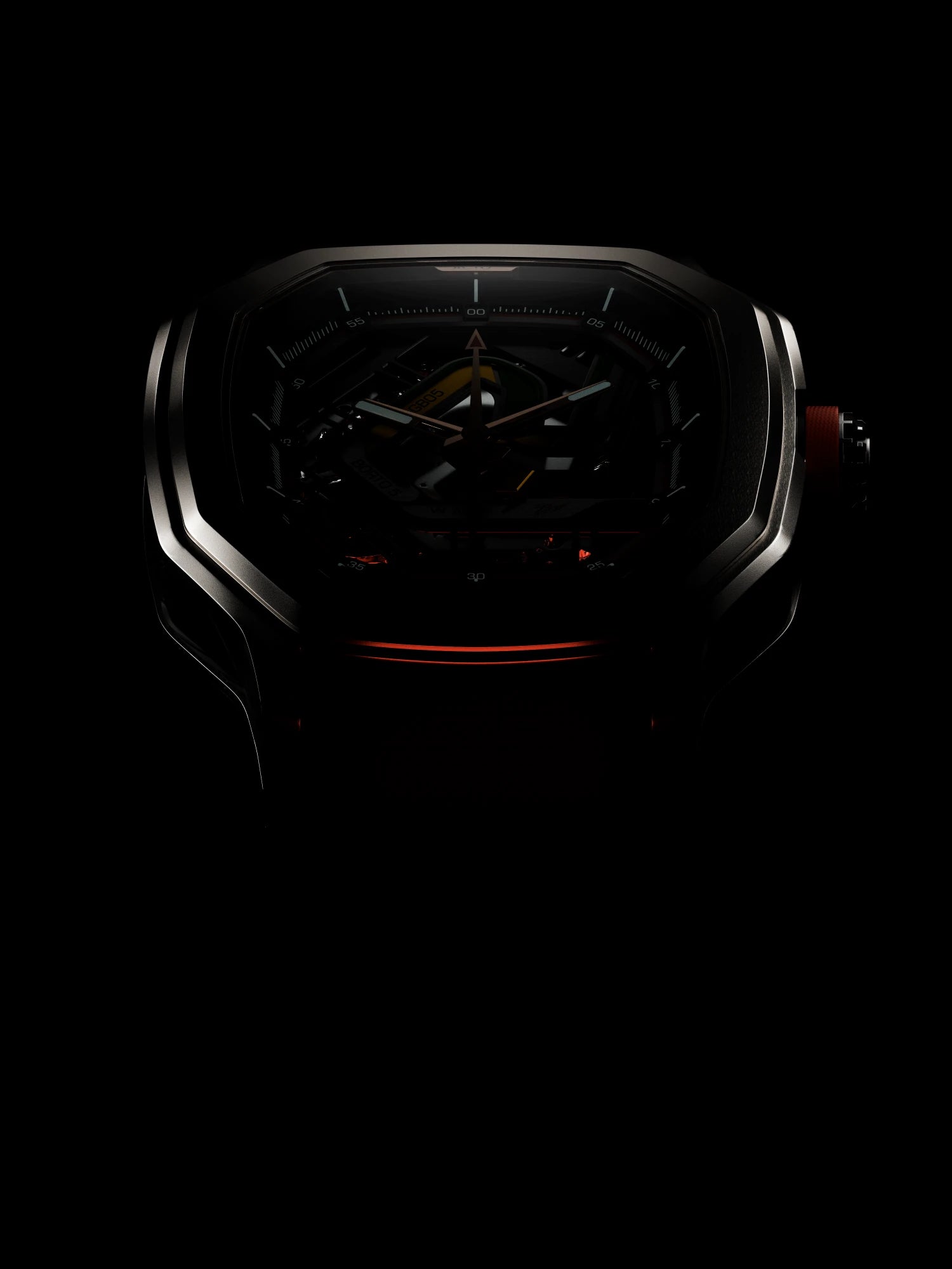 The assembled AGB05, in shadow